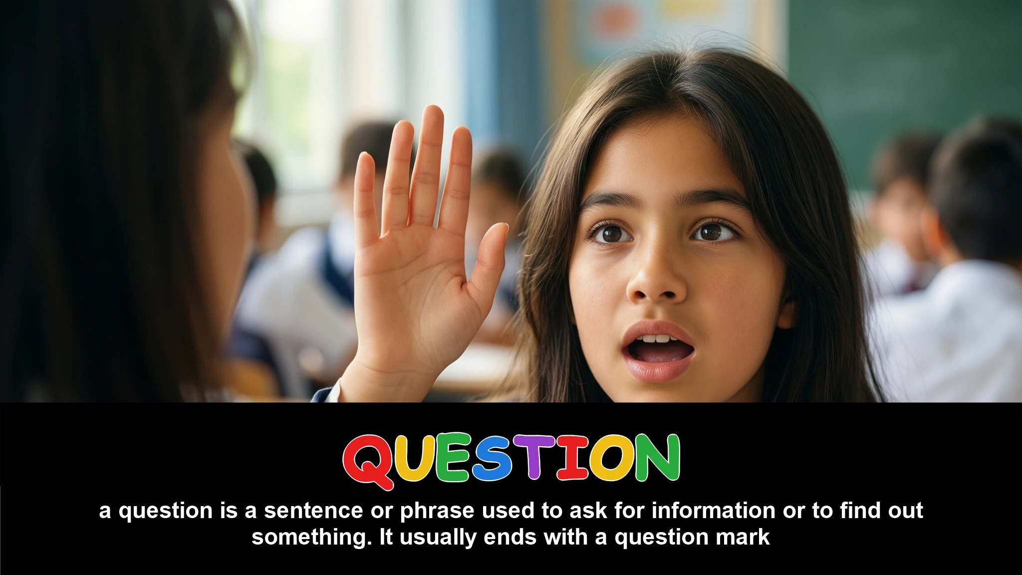 English Illustration for question